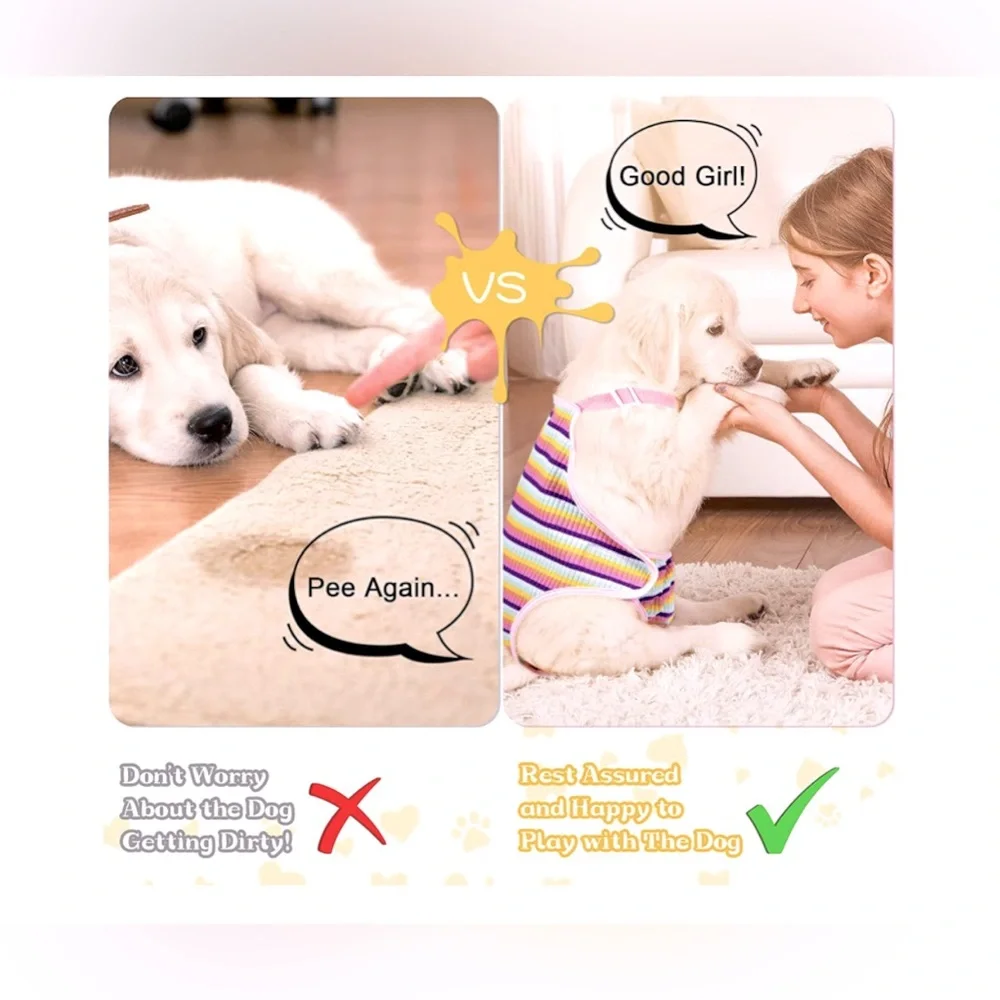 Dog Diaper w/ Adjustable Suspender